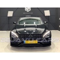 Grill GTR Look Panamericana Schwarz Glanz Mercedes C-Klasse W206