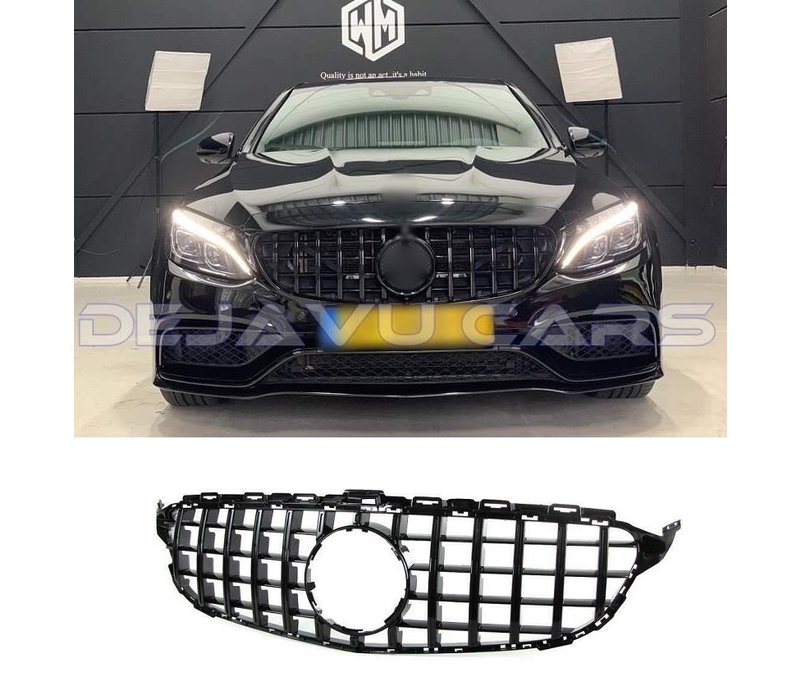 GT-R Panamericana AMG Look Front Grill for Mercedes Benz C-Class W205 S205 C205 A205