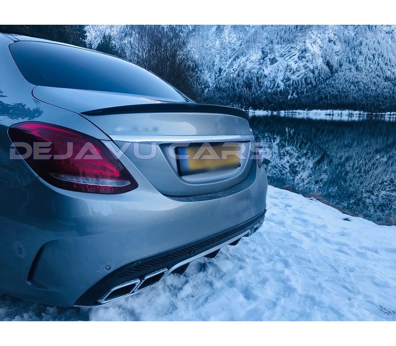 AMG Look Tailgate spoiler for Mercedes Benz C Class W205 Sedan