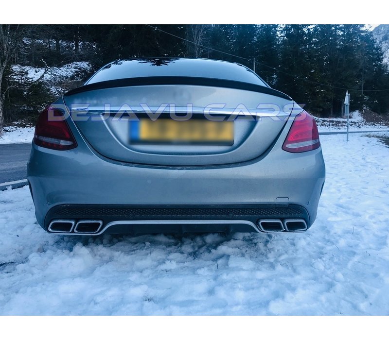 AMG Look Tailgate spoiler for Mercedes Benz C Class W205 Sedan