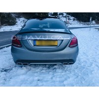 AMG Look Tailgate spoiler for Mercedes Benz C Class W205 Sedan