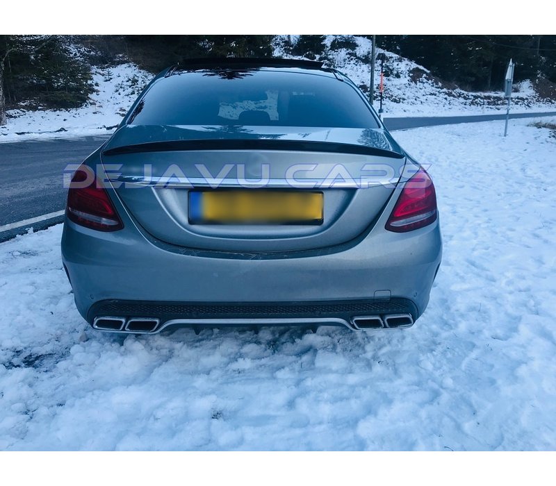 AMG Look Tailgate spoiler for Mercedes Benz C Class W205 Sedan