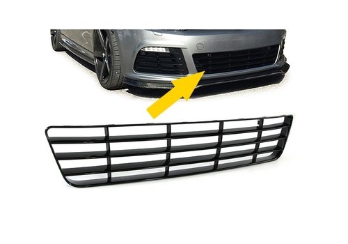 OEM Line ® Kühlergrill für Volkswagen Polo 6R R20 Look Frontstoßstange