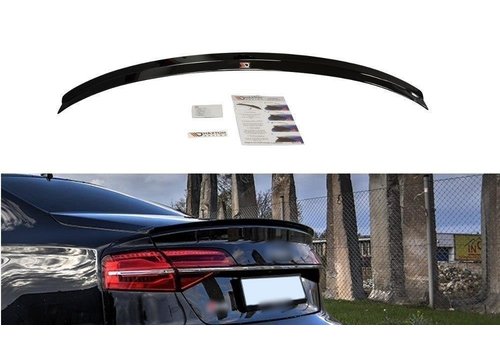 Maxton Design Tailgate spoiler lip for Audi S8 D4 Facelift