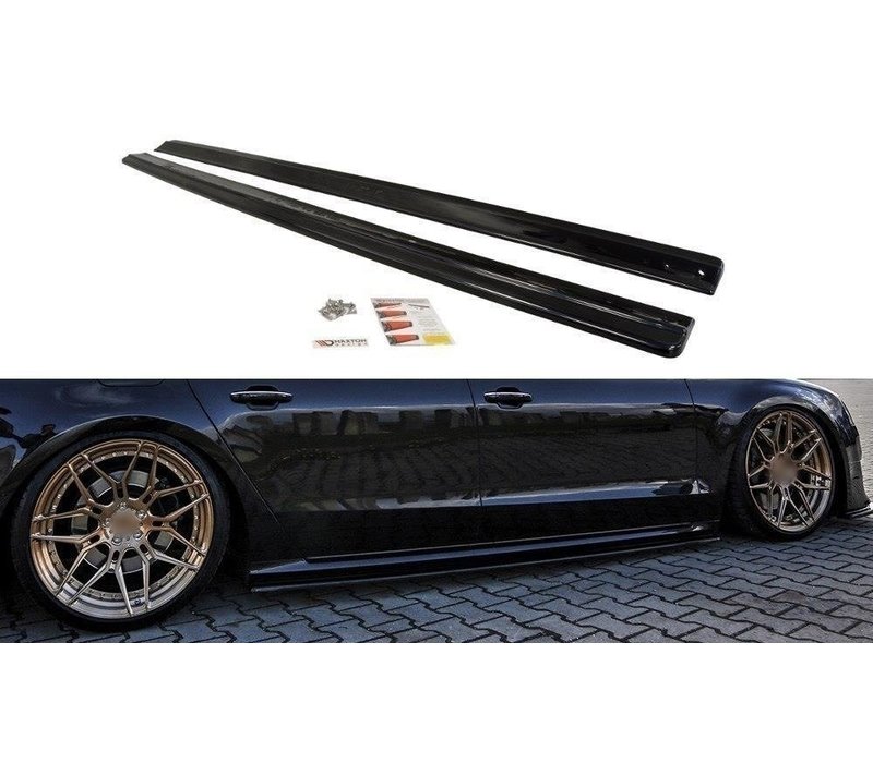 Side skirts Diffuser for Audi S8 D4 Facelift