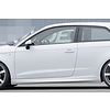 Rieger S line S3 RS3 Look Side Skirts voor Audi A3 8V Cabrio