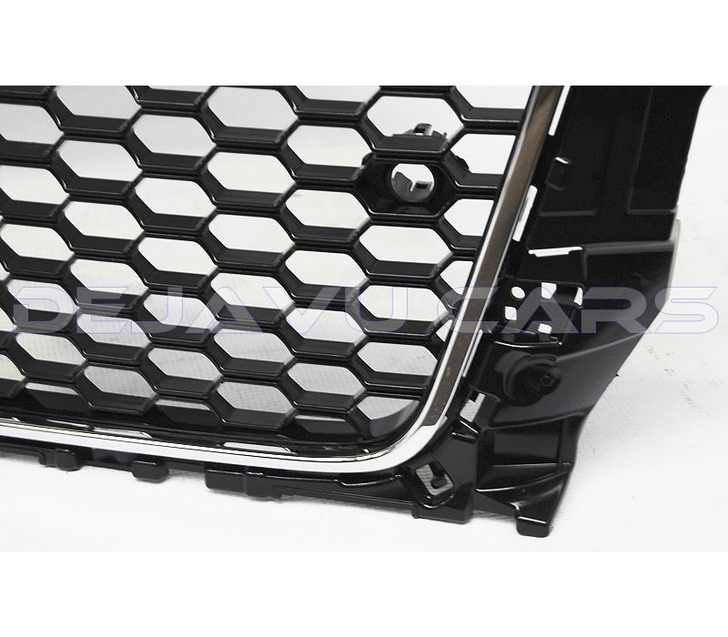 RS3 Look Frontgrill High-gloss Piano Black Edition for Audi A3 8V, S-line, S3