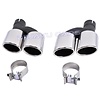 OEM Line ® C63 AMG Look Exhaust Tail pipes set for Mercedes Benz