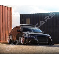 RS4 Look Kühlergrill Black Edition für Audi A4 B8