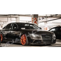 RS4 Look Front Grill Black Edition for Audi A4 B8