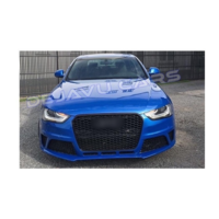 RS4 Look Front Grill Black Edition for Audi A4 B8.5