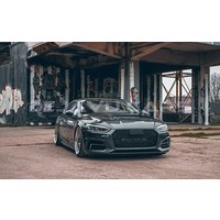 RS5 Look Front Grill Black Edition voor Audi A5 B9