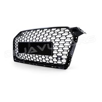 RS5 Look Front Grill Black Edition voor Audi A5 B9