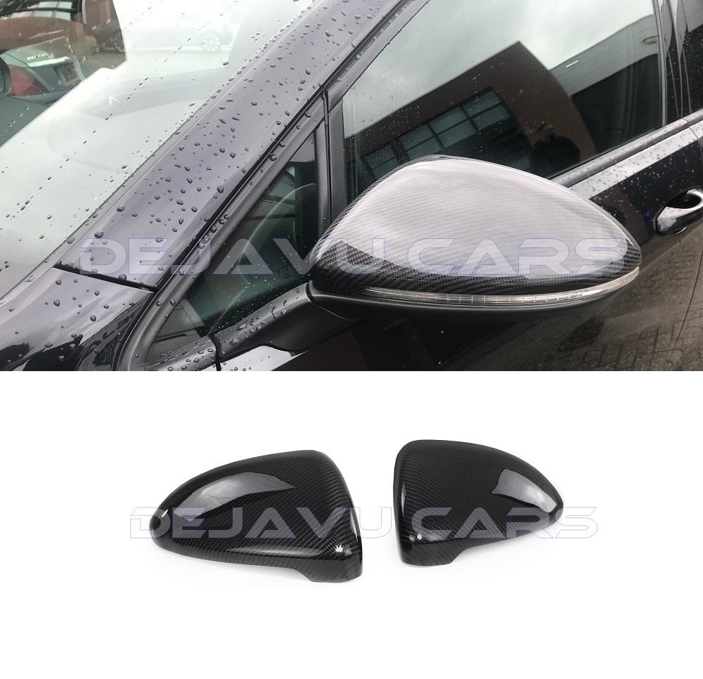 GTI TCR Look Carbon mirror caps for Volkswagen Golf 7 