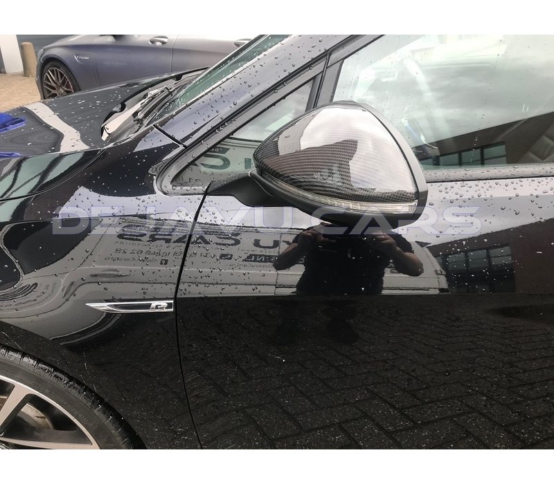 R / GTI TCR Look Carbon spiegelkappen voor Volkswagen Golf 7