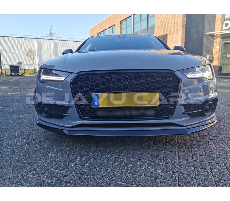 Front splitter for Audi A7 Facelift S line / S7