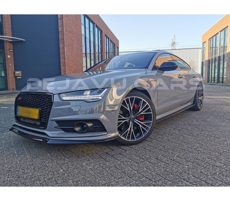 Front splitter for Audi A7 Facelift S line / S7