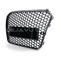 RS6 Look Front Grill Black Edition  voor Audi A6 C7 4G