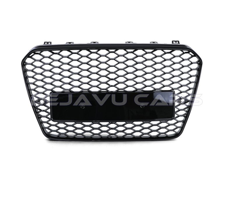 RS6 Look Front Grill Black Edition  for Audi A6 C7 4G