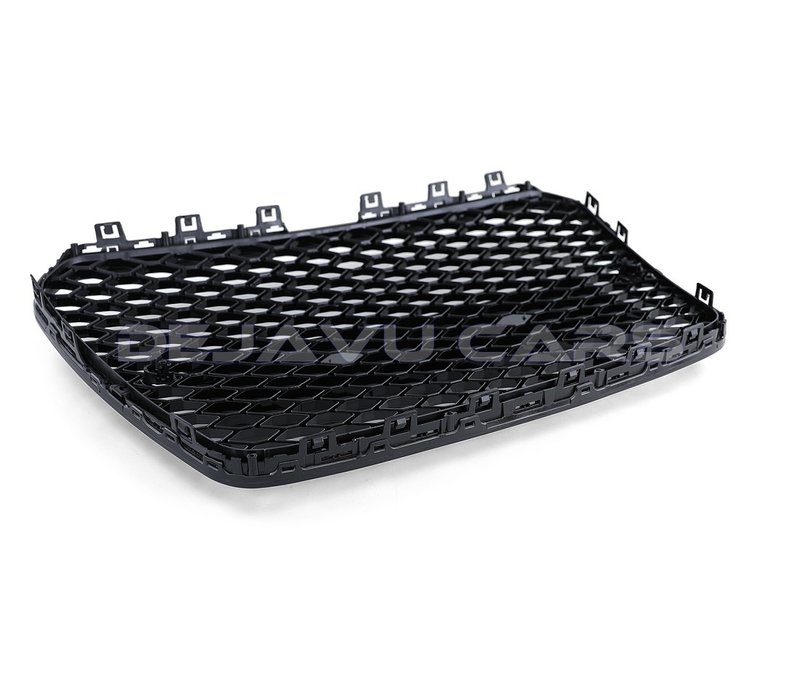 RS6 Look Front Grill Black Edition  voor Audi A6 C7 4G