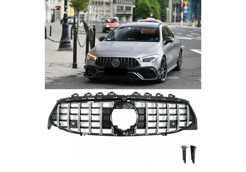 OEM Line ® GT-R Panamericana Look Front Grill for Mercedes Benz CLA-Class W118 / C118 / X118