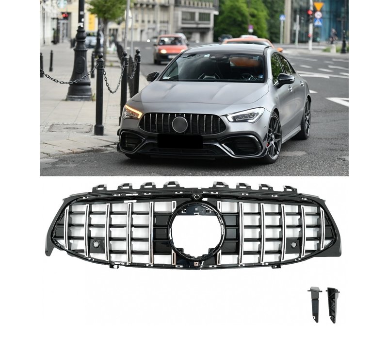 GT-R Panamericana Look Front Grill for Mercedes Benz CLA-Class W118 / C118 / X118