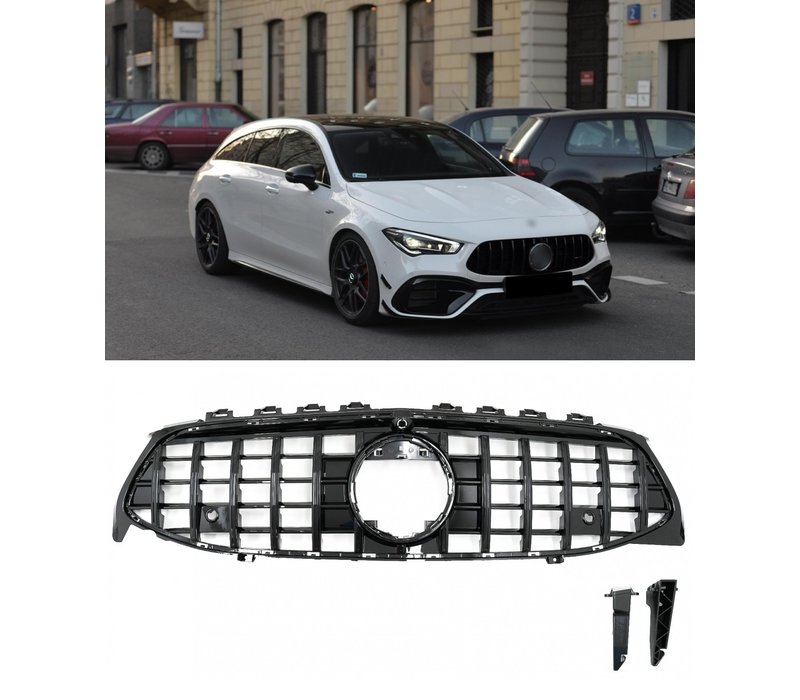 GT-R Panamericana Look Front Grill for Mercedes Benz CLA-Class W118 / C118 / X118