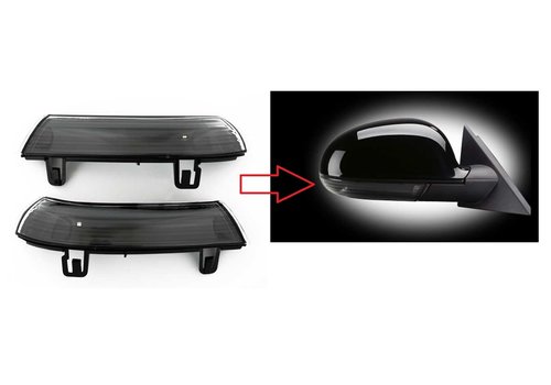 OEM Line ® Black Edition Side Mirror LED Turn Signal for Volkswagen, Skoda & Seat