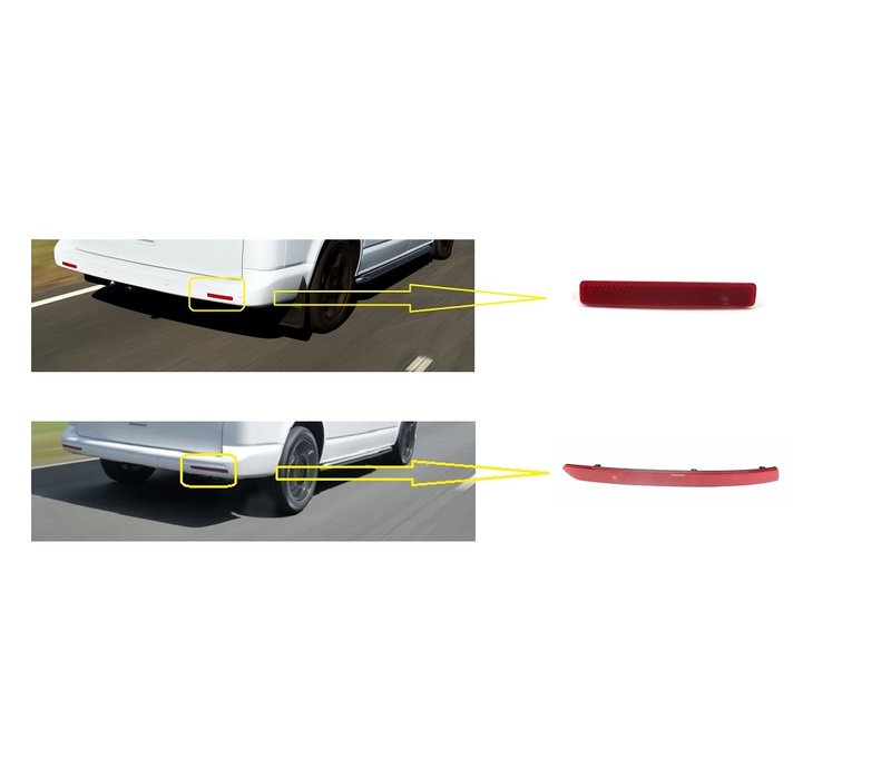 Bumper protection for Volkswagen Transporter T5