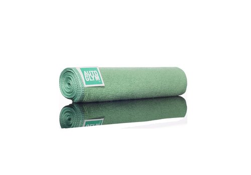 AUTOGLYM MICROFIBRE CLOTH 40X40CM GREEN