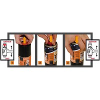 Foliatec Exhaust 2K paint spray 250 ml - Black