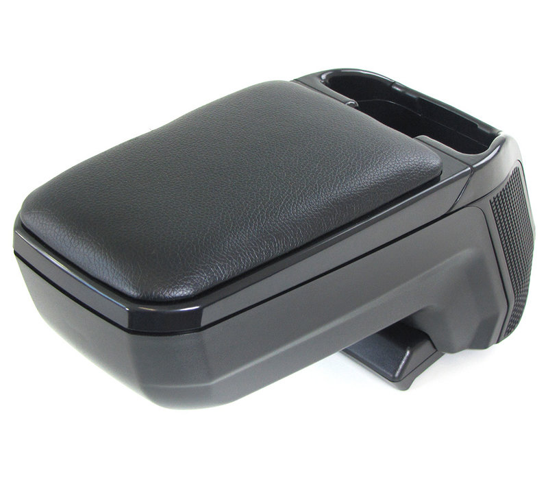 Adjustable in length armrest with storage for Volkswagen Golf 6.