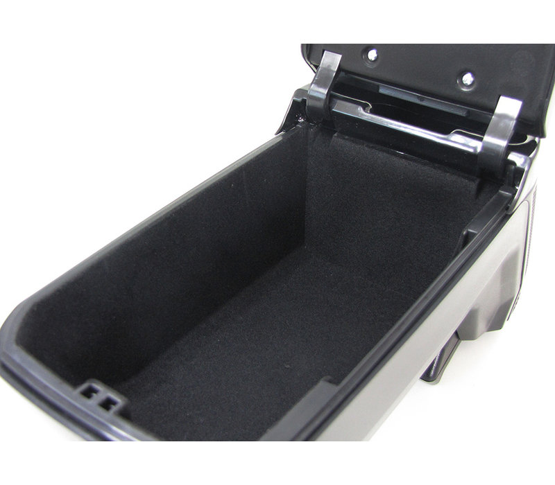 Center armrest console adjustable + storage compartment for Volkswagen Polo 6R / 6C