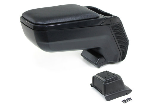 OEM Line ® Center armrest console adjustable + storage compartment for Volkswagen Polo 6R / 6C