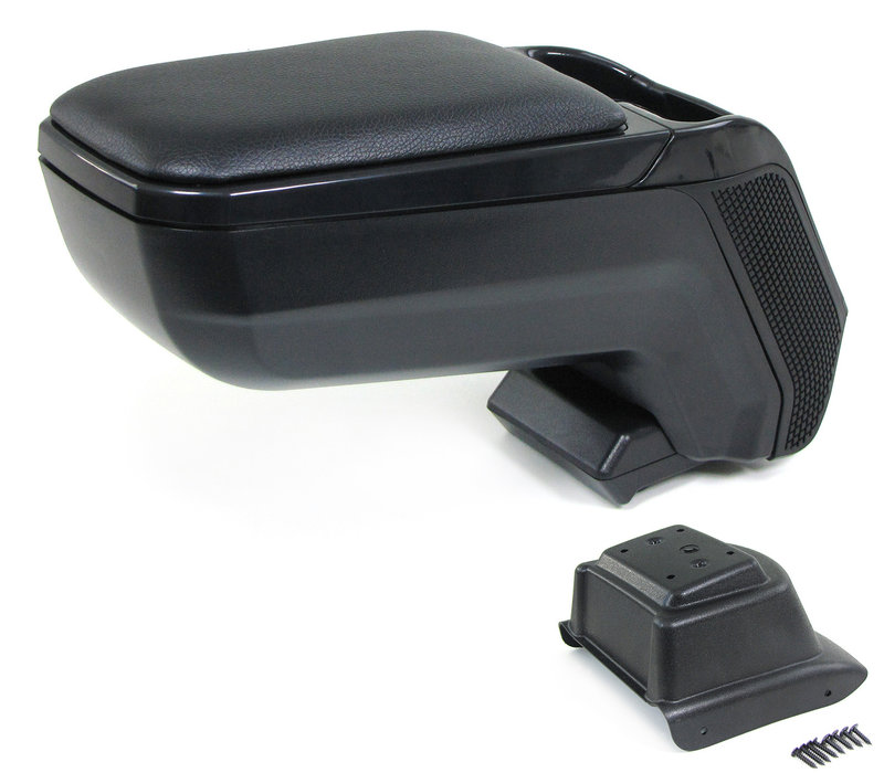 Center armrest console adjustable + storage compartment for Volkswagen Polo 6R / 6C