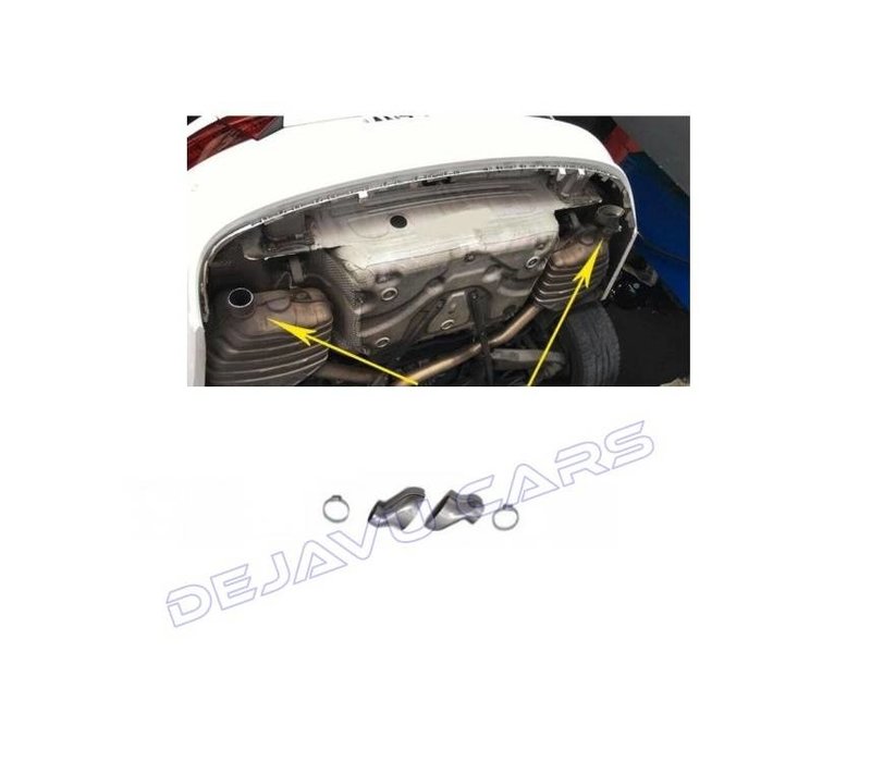 RS7 Look Diffuser voor Audi A7 4G S line / S7