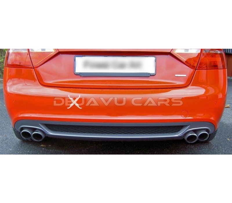 Duplex S line Look Diffuser voor Audi A5 S line Coupe / Cabrio