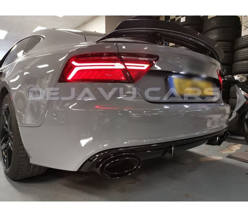 RS7 Look Diffuser for Audi A7 4G Sportback
