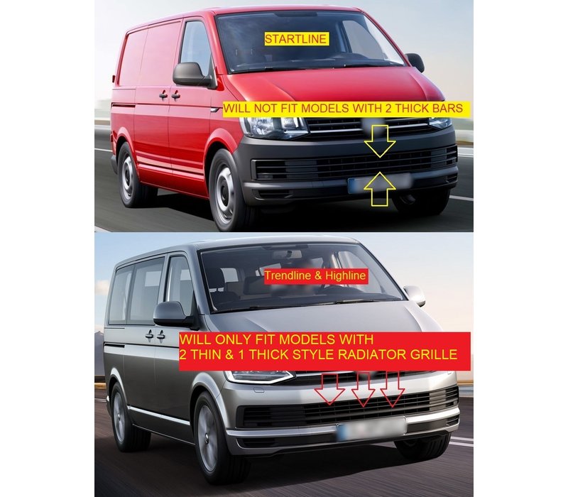LED Daytime Running Lights for Volkswagen Transporter T6, Caravelle & Multivan