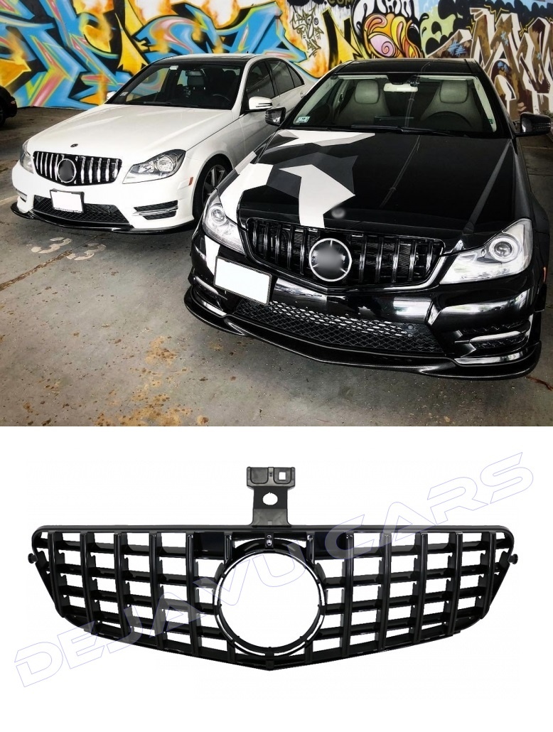 GT-R Panamericana Look Front Grill for Mercedes Benz C-Class W204