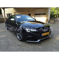 RS5 Look Kühlergrill Black/Chrome Edition für Audi A5 B8