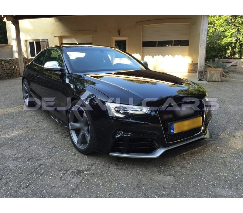 RS5 Look Kühlergrill Black/Chrome Edition für Audi A5 B8