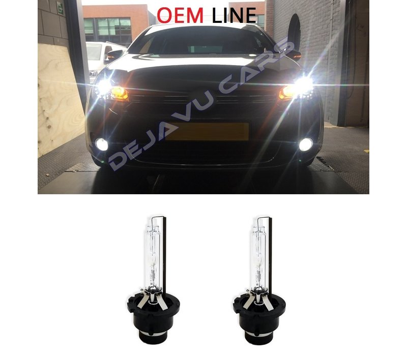 OEM LINE 6000K XENON BULBS - D1S D2S D3S