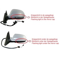 Dynamic LED Side Mirror Turn Signal for Audi A3 A4 A5 A6