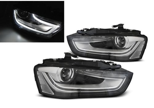 DEPO LED Koplampen Bi Xenon look voor Audi A4 B8.5