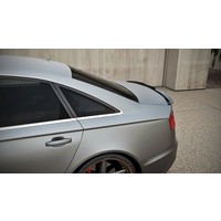 Tailgate spoiler lip for Audi A6 C7 Saloon (Sedan/Limousine)