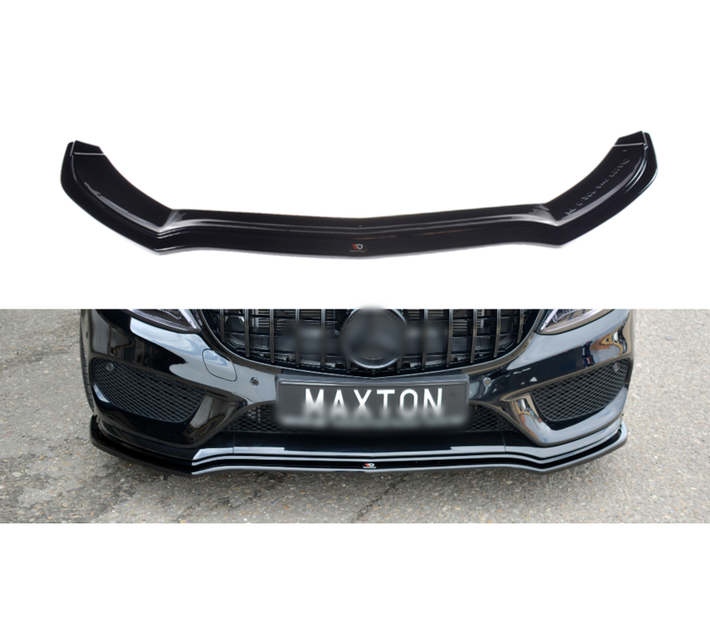 Front Splitter V.1 voor Mercedes Benz C-Klasse W205 AMG Line / C43 AMG