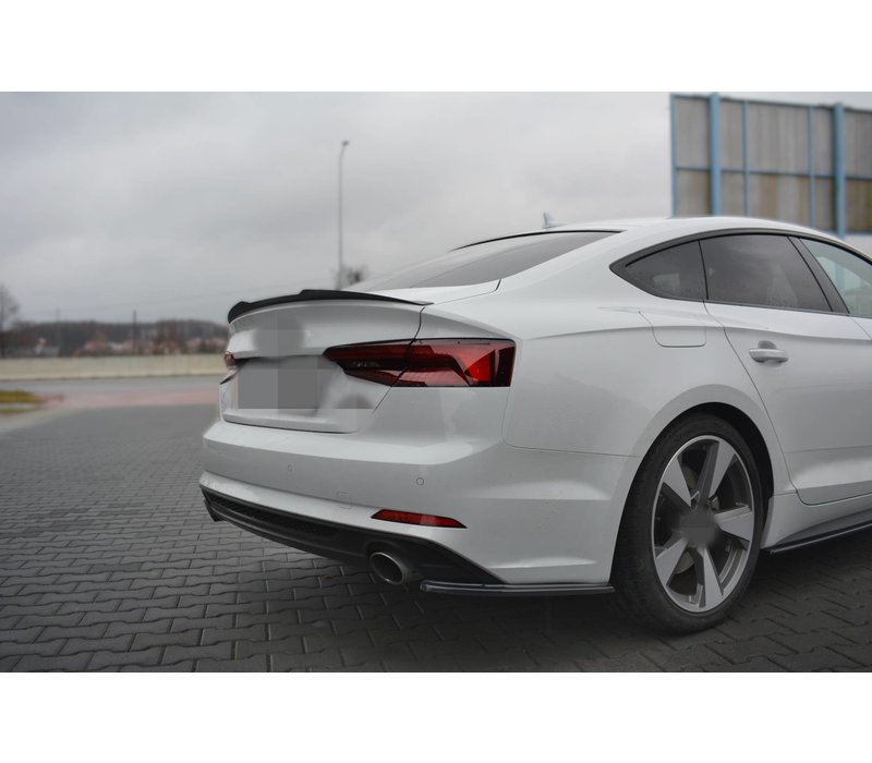 Heckspoiler lippe für Audi A5 B9 F5 S line Sportback