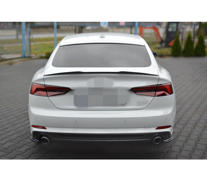 Heckspoiler lippe für Audi A5 B9 F5 S line Sportback