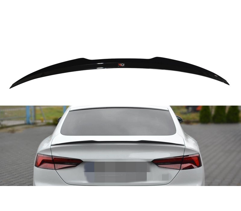 Tailgate spoiler lip for Audi A5 B9 F5 S line Sportback